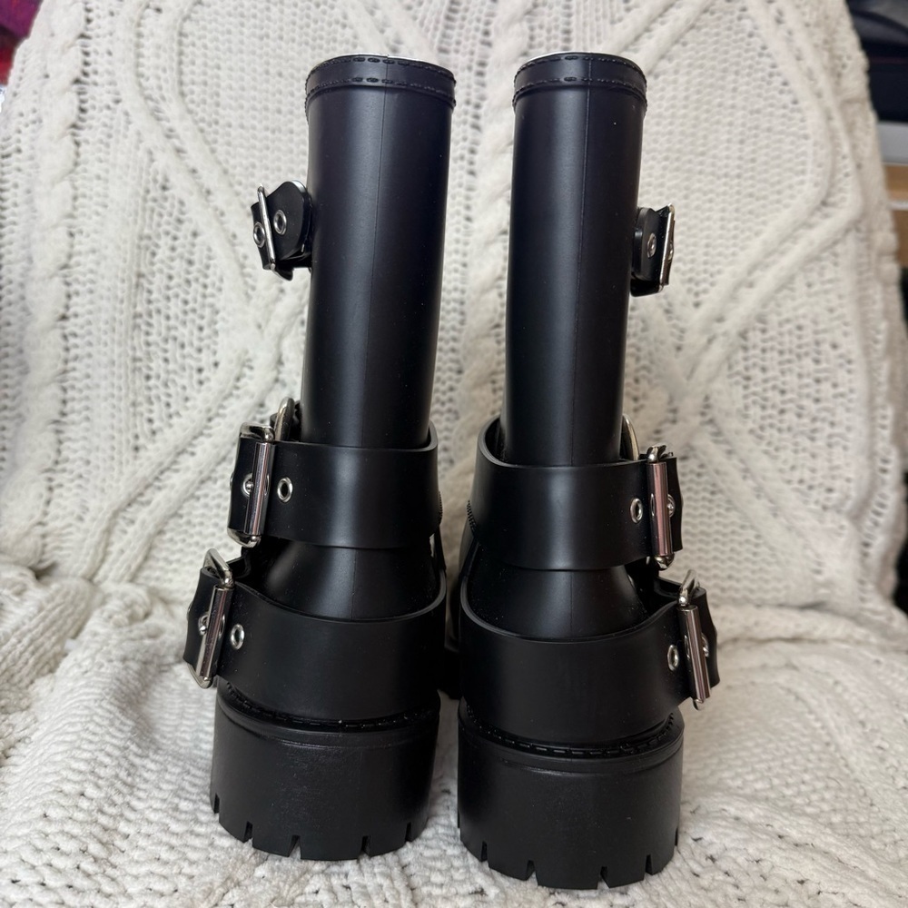 Jeffery Campbell Controller Rain Boot Size 7 - Picture 3 of 5
